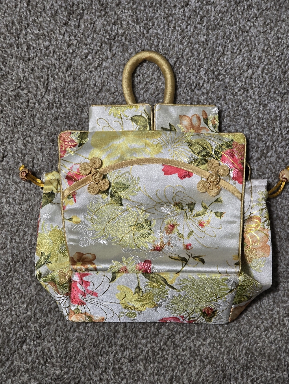 Vintage Silk Mini Purse